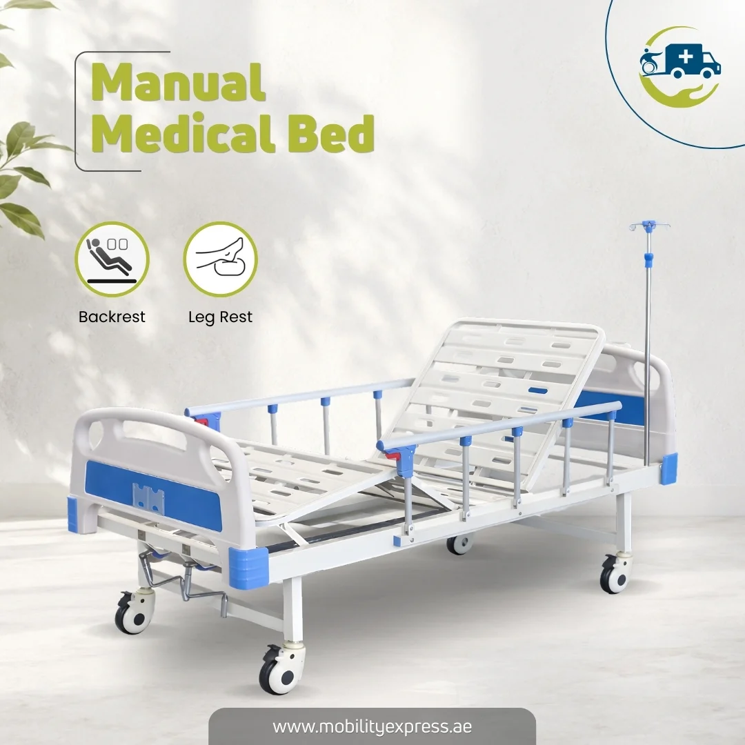 Crank Manual Hospital Bed for Rent