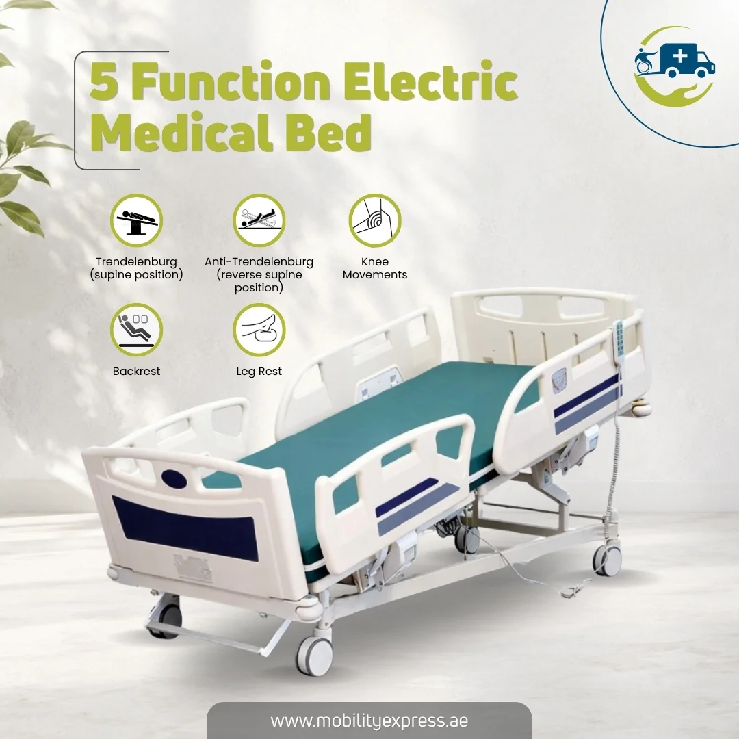 5 Function Electric Medical Bed