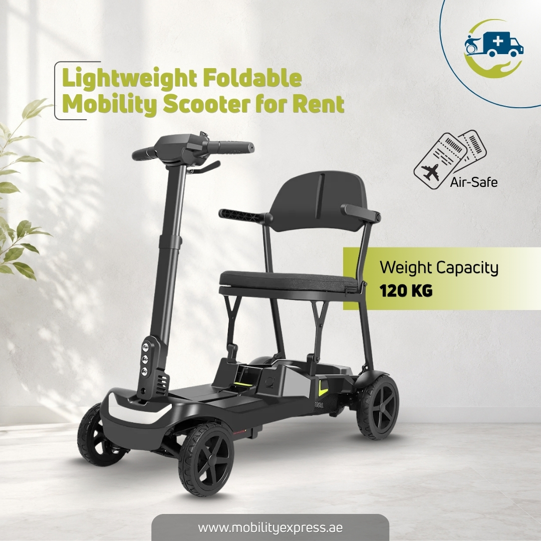 Lightweight Foldable Mobility Scooter