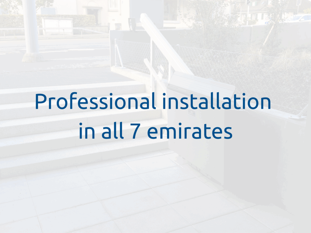we install platform lifts from dubai to fujairah