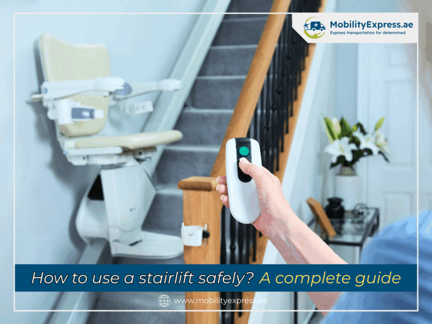 How to use a stairlift safely?