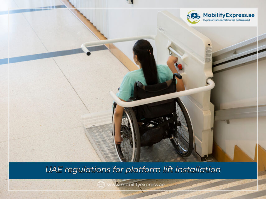 platform lift installation
