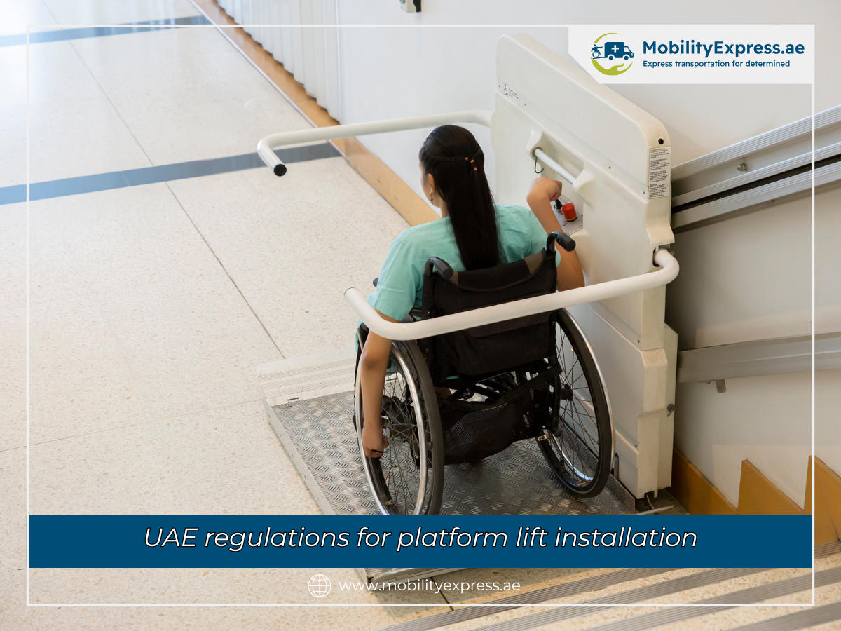 platform lift installation