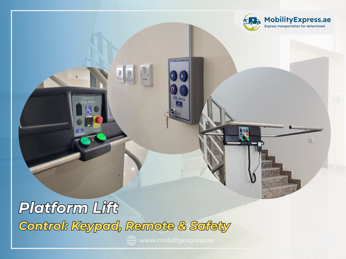 Platform Lift Controls: Keypad, Remote & Safety