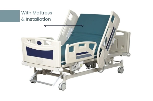 Medical Bed Electric – Home & Hospital with Manual Backup (Thunder B03)