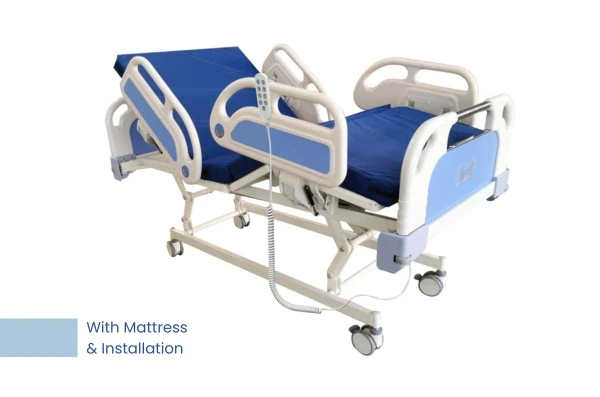 Medical Bed Electric – Home & Hospital with Manual Backup (Thunder B03)