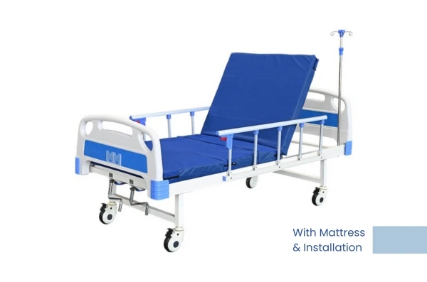 Manual Medical Bed – 2 Cranks (Thunder B01)
