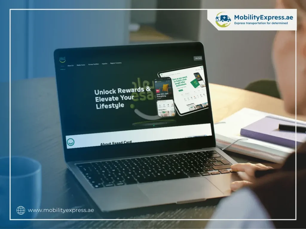 Esaad Card web portal