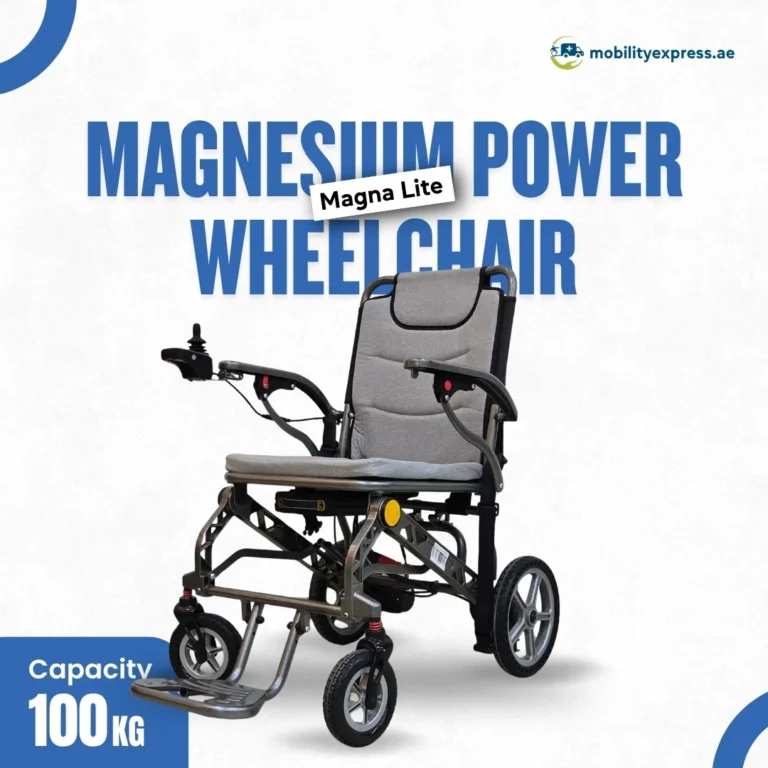 Magnesium Power Wheelchair