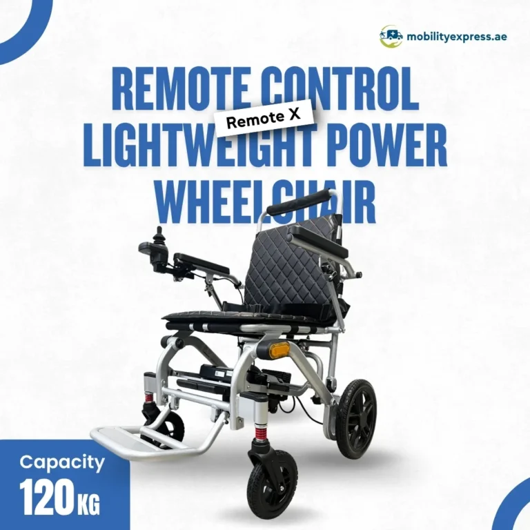 Remote Control Lightweight Power Wheelchair