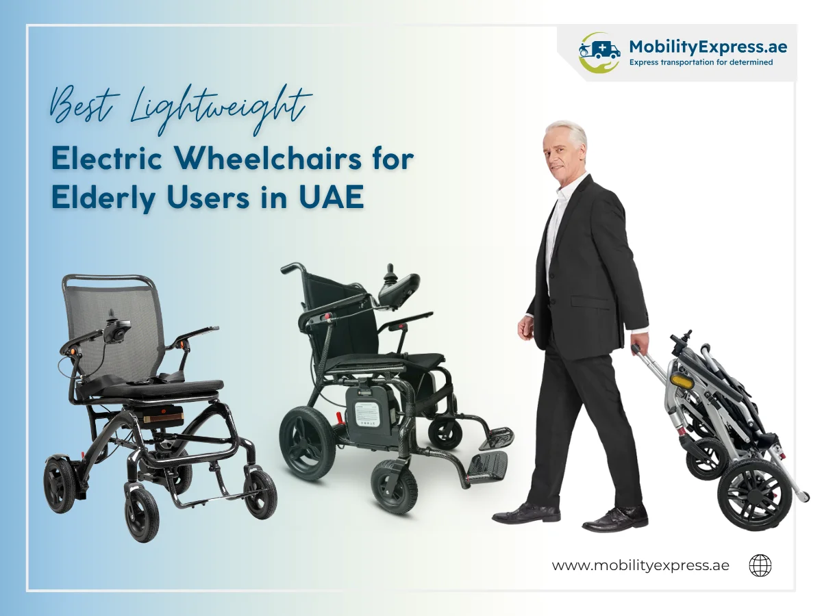 Best Lightweight Electric Wheelchairs for Elderly Users in UAE