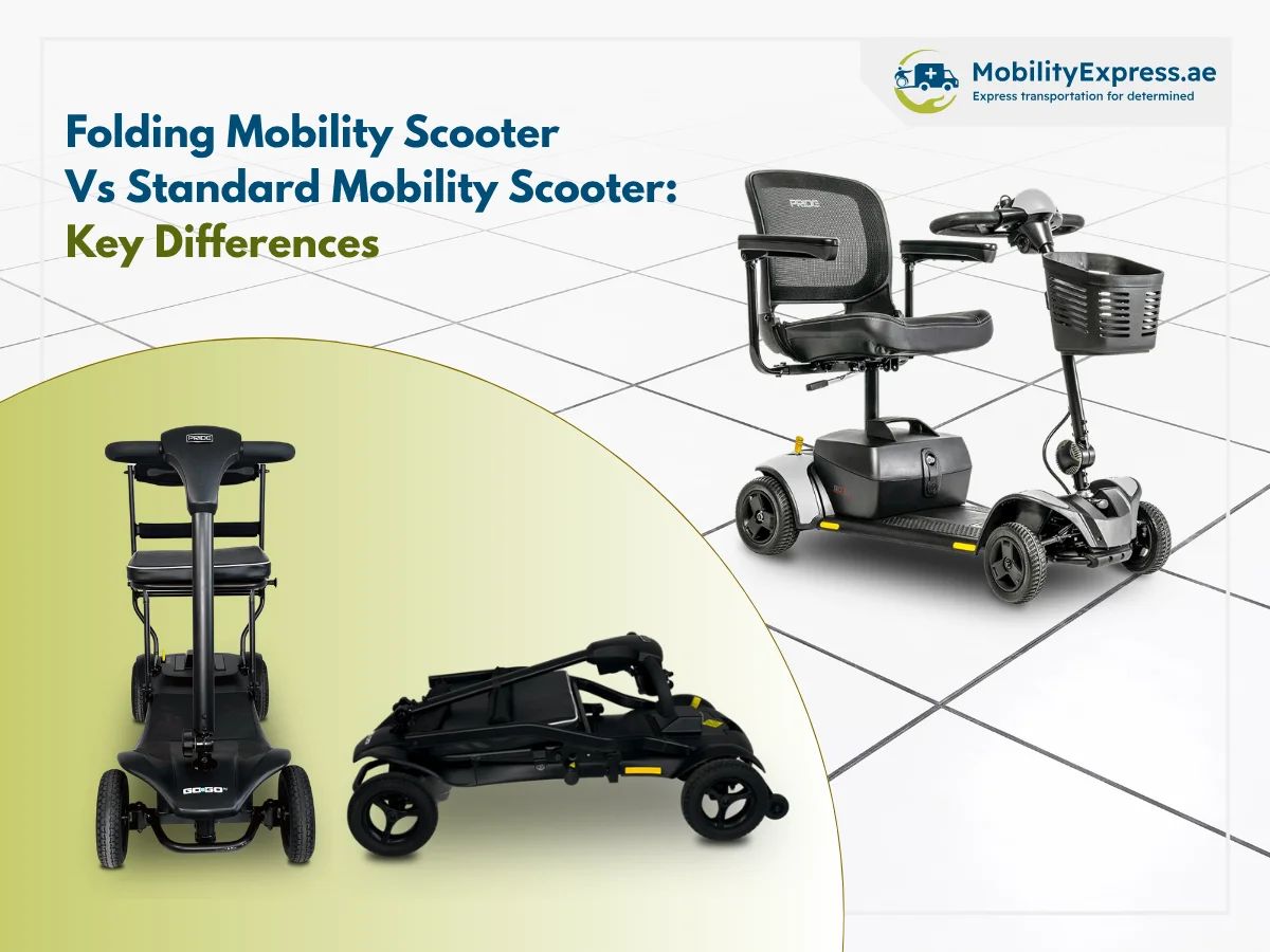 Folding Mobility Scooter vs Standard Mobility Scooter : Key Differences