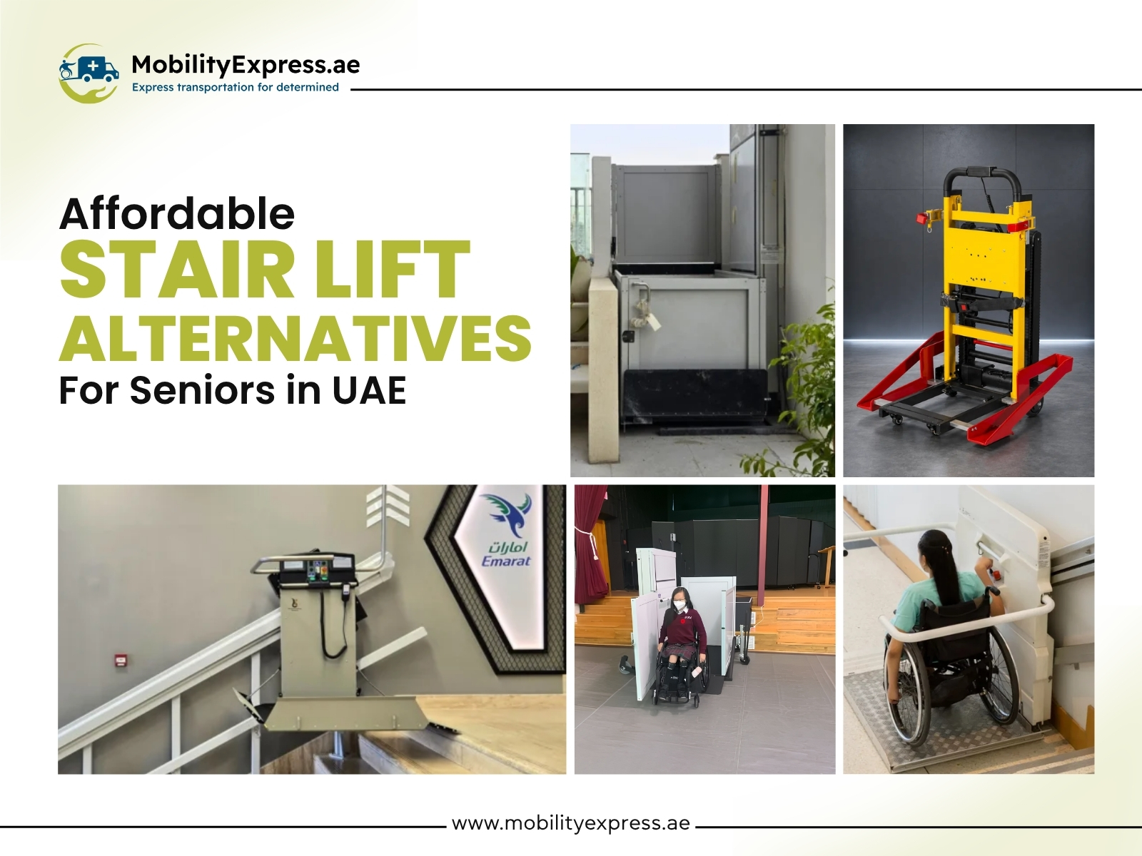 Affordable Stair Lift Alternatives for Seniors in UAE