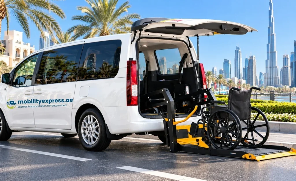 Hyundai Staria – Wheelchair Taxi Dubai